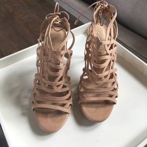 Beige giani bini shoes